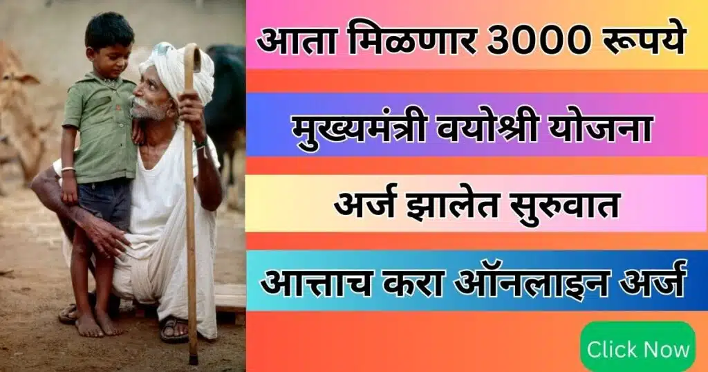 Mukhyamantri Vayoshri Yojana In Marathi