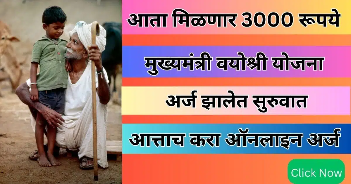 Mukhyamantri Vayoshri Yojana In Marathi