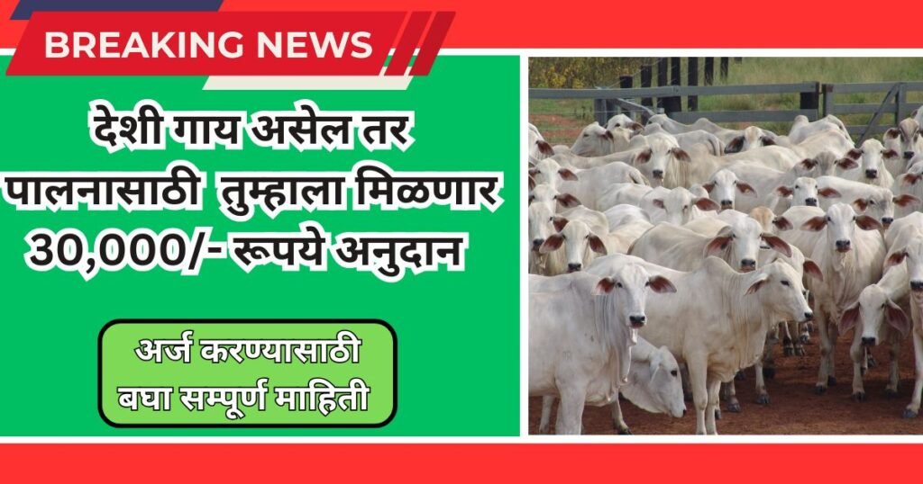 Gay Palan Yojana Maharashtra 2025
